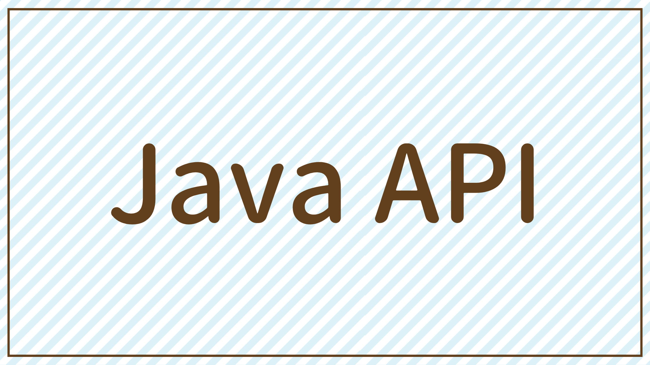 API